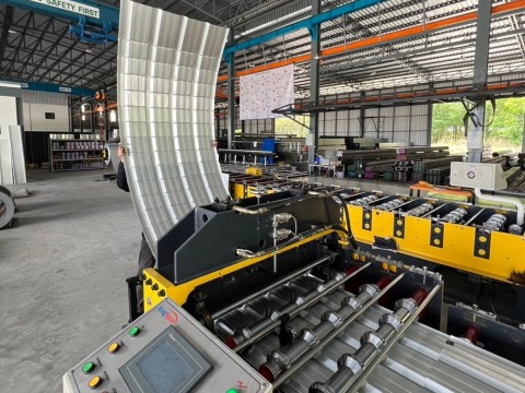 โรงงานผลิตหลังคาเหล็กชลบุรี Metal Sheet TN 